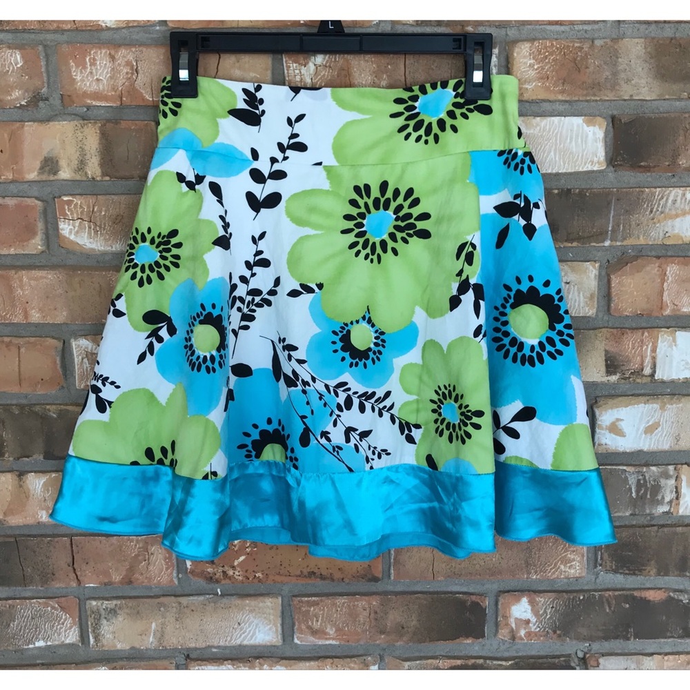 My Michelle Girls Floral Print Skirt      Size 14